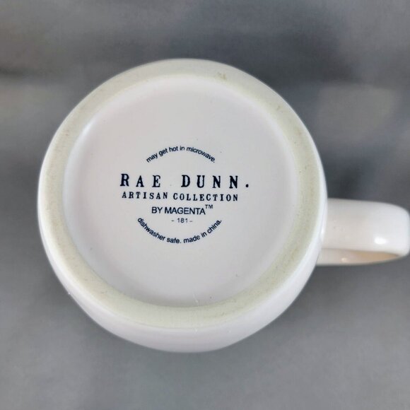 Mug Peep Rae Dunn With Yellow Chick Cup Tea Artisan Collection Easter White Blac - Picture 8 of 10